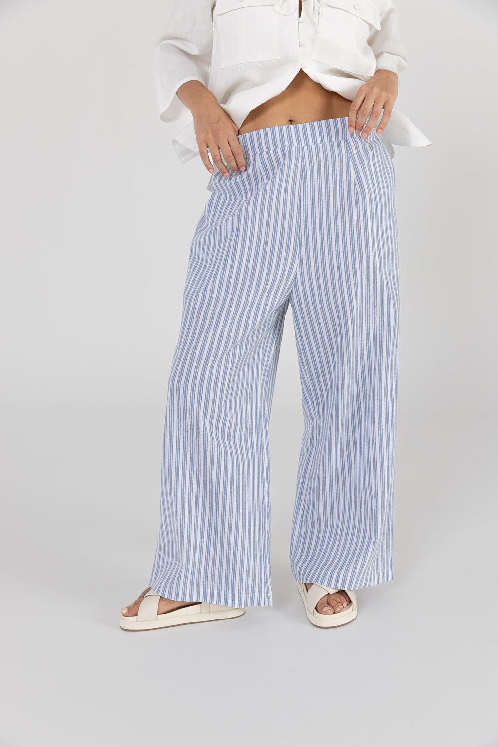 KAI PANT - Blue Stripe