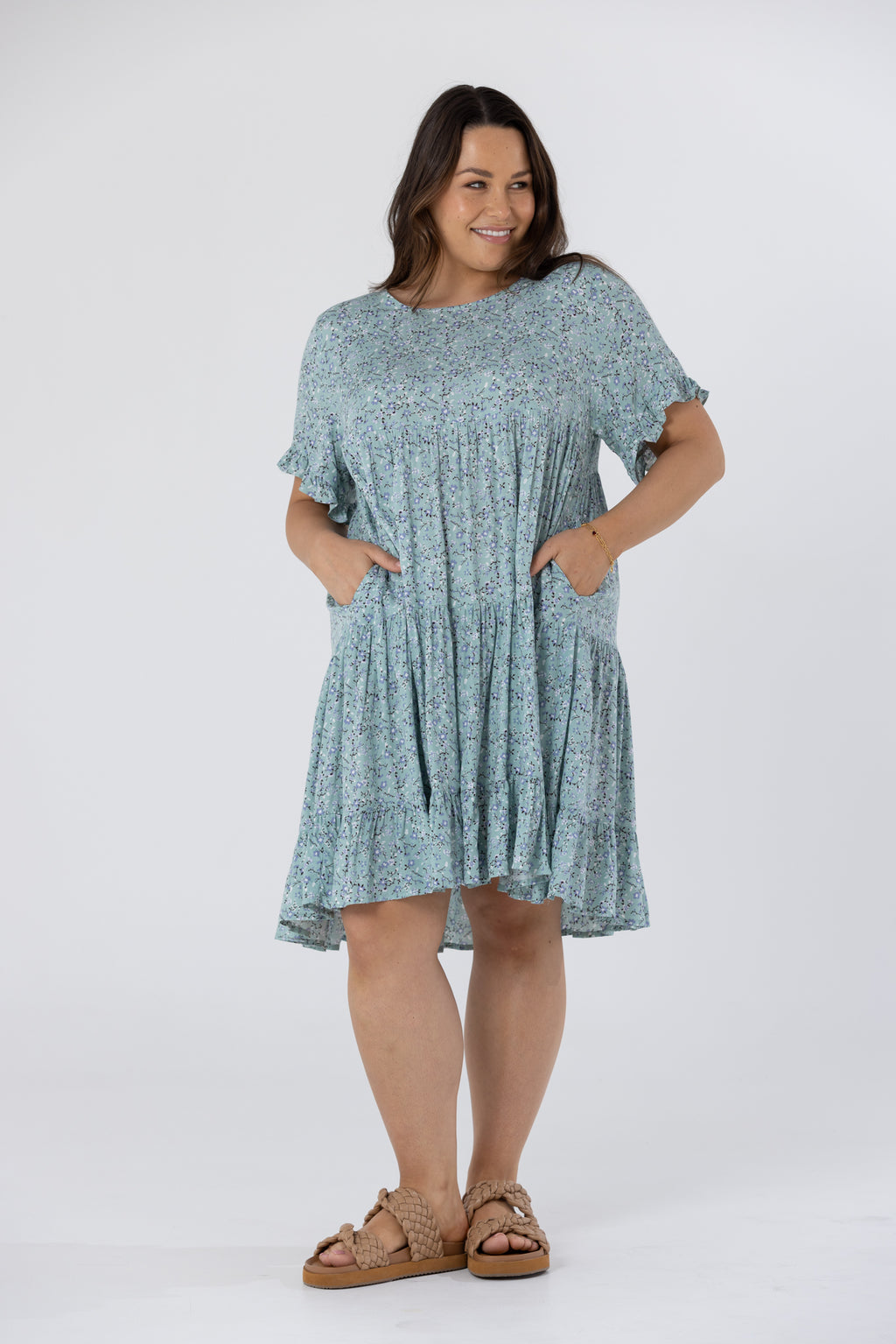 MIMI DRESS - Sage