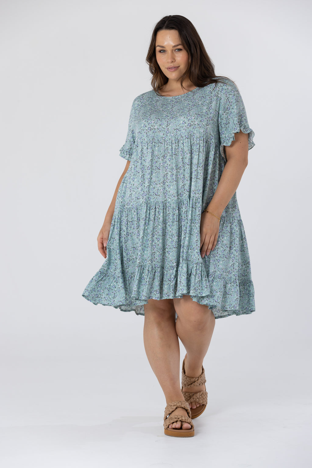 MIMI DRESS - Sage