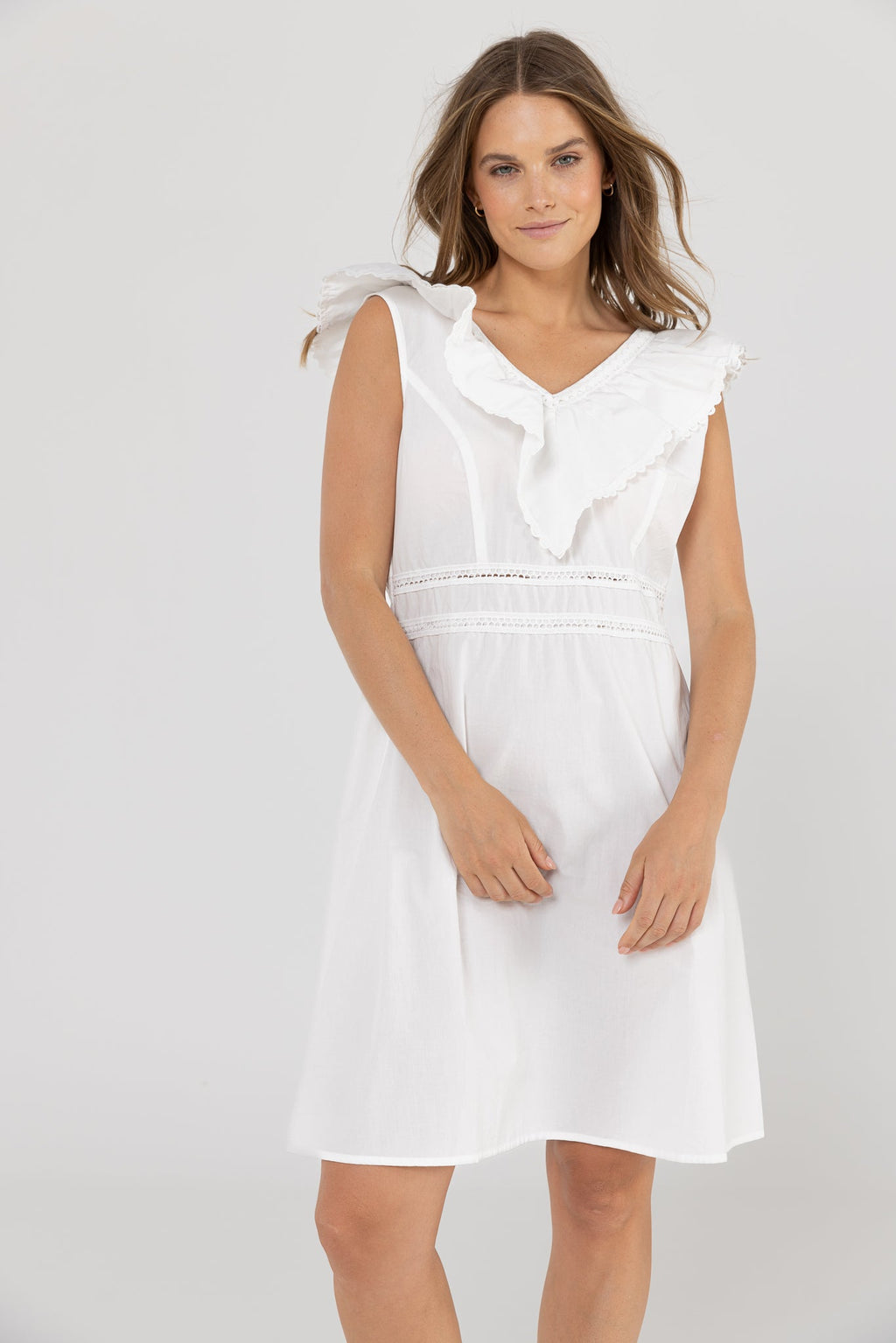 OLIVIA DRESS - White