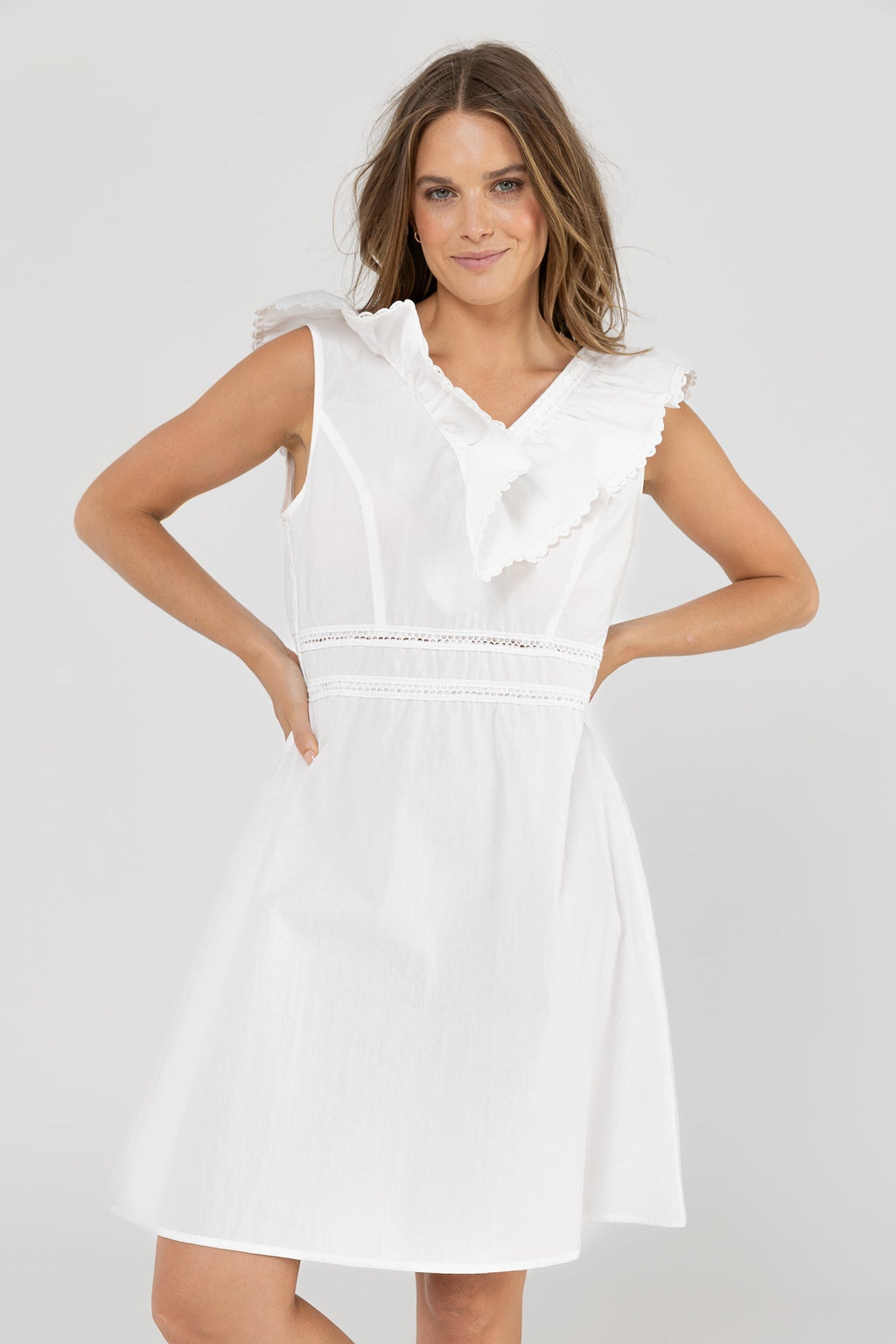 OLIVIA DRESS - White