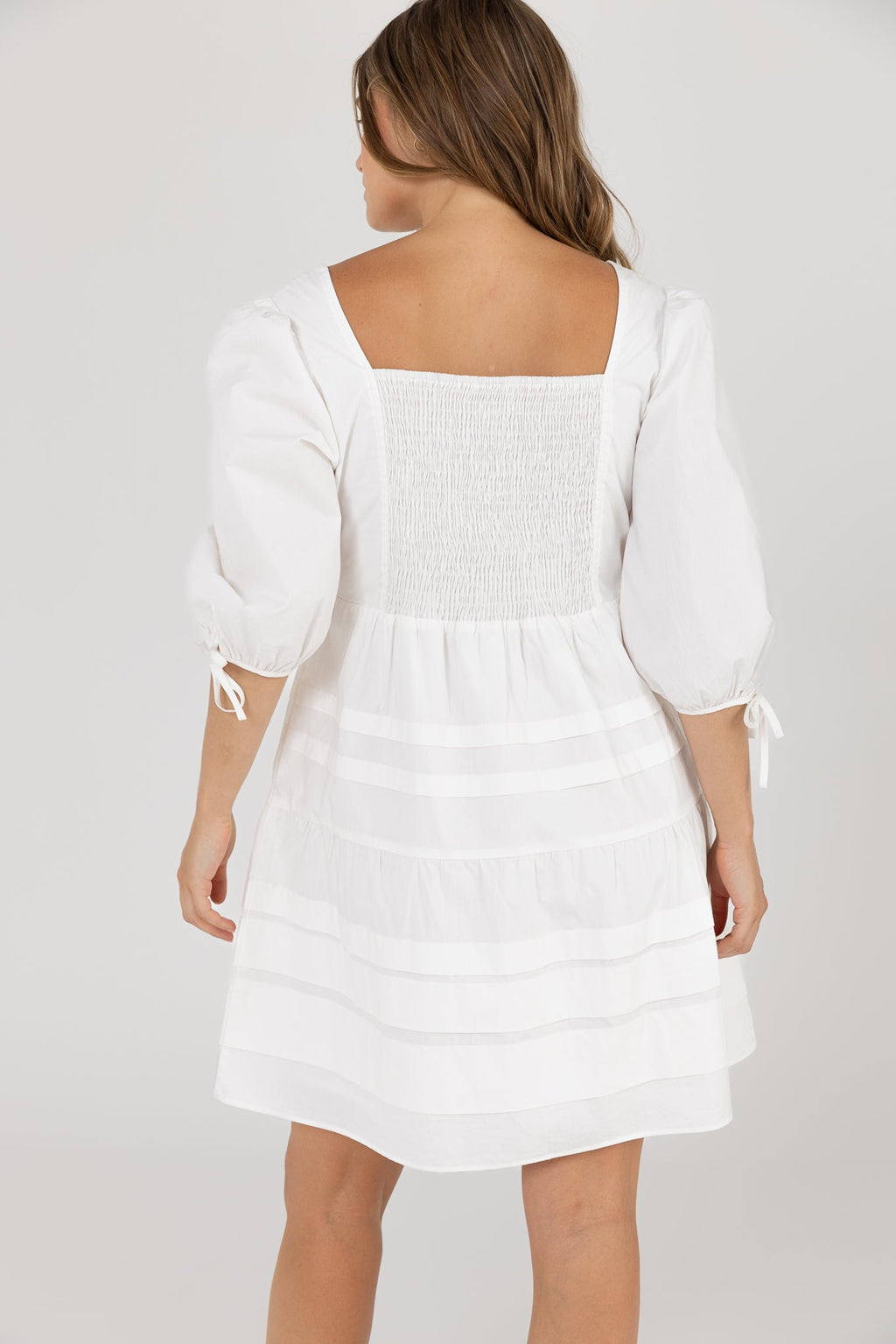 ABIGAIL DRESS - White