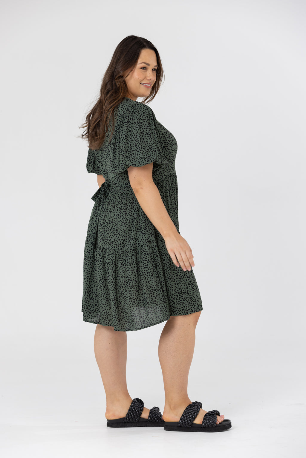 SABRINA DRESS - Olive