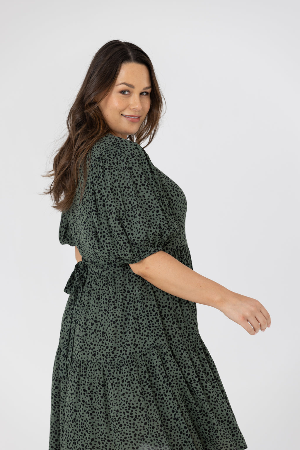 SABRINA DRESS - Olive