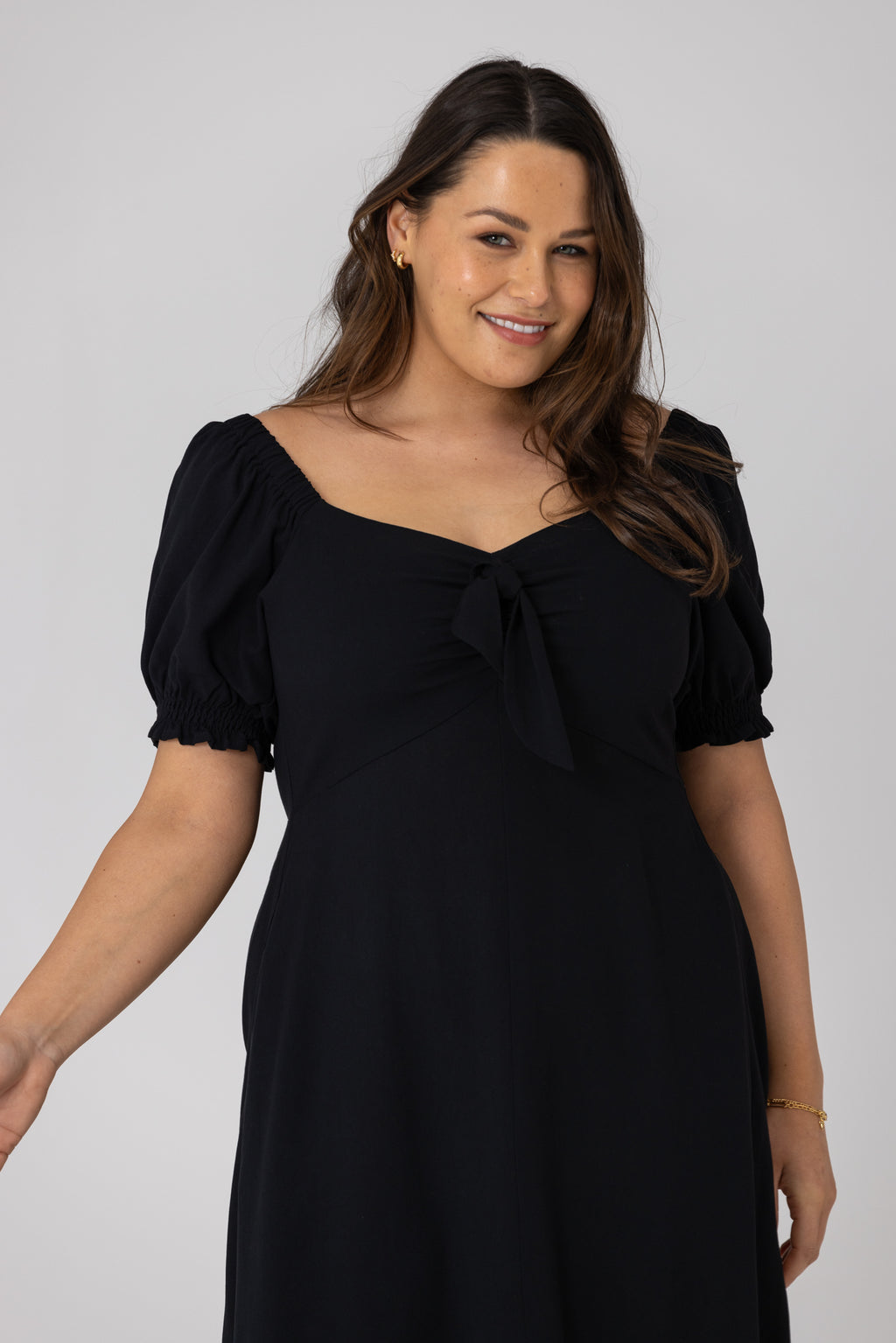 BRIANNA MAXI DRESS - Black