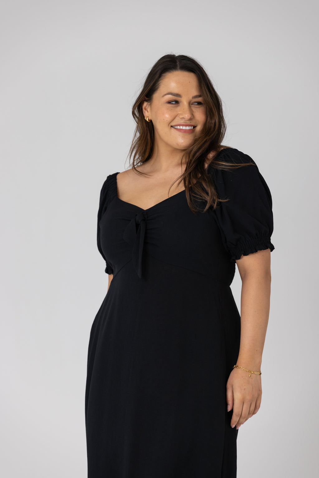 BRIANNA MAXI DRESS - Black