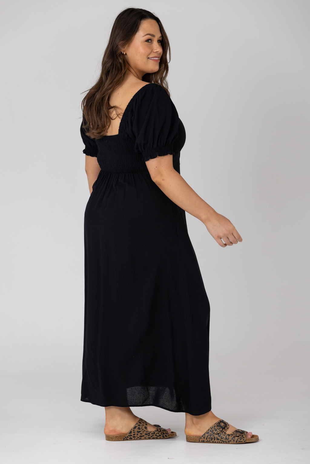 BRIANNA MAXI DRESS - Black