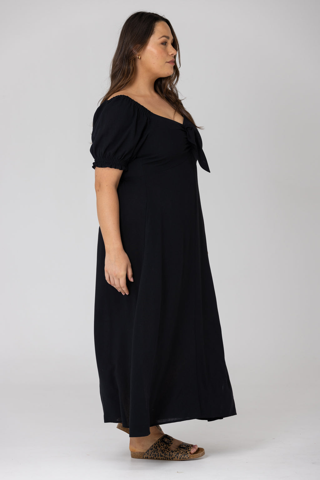 BRIANNA MAXI DRESS - Black