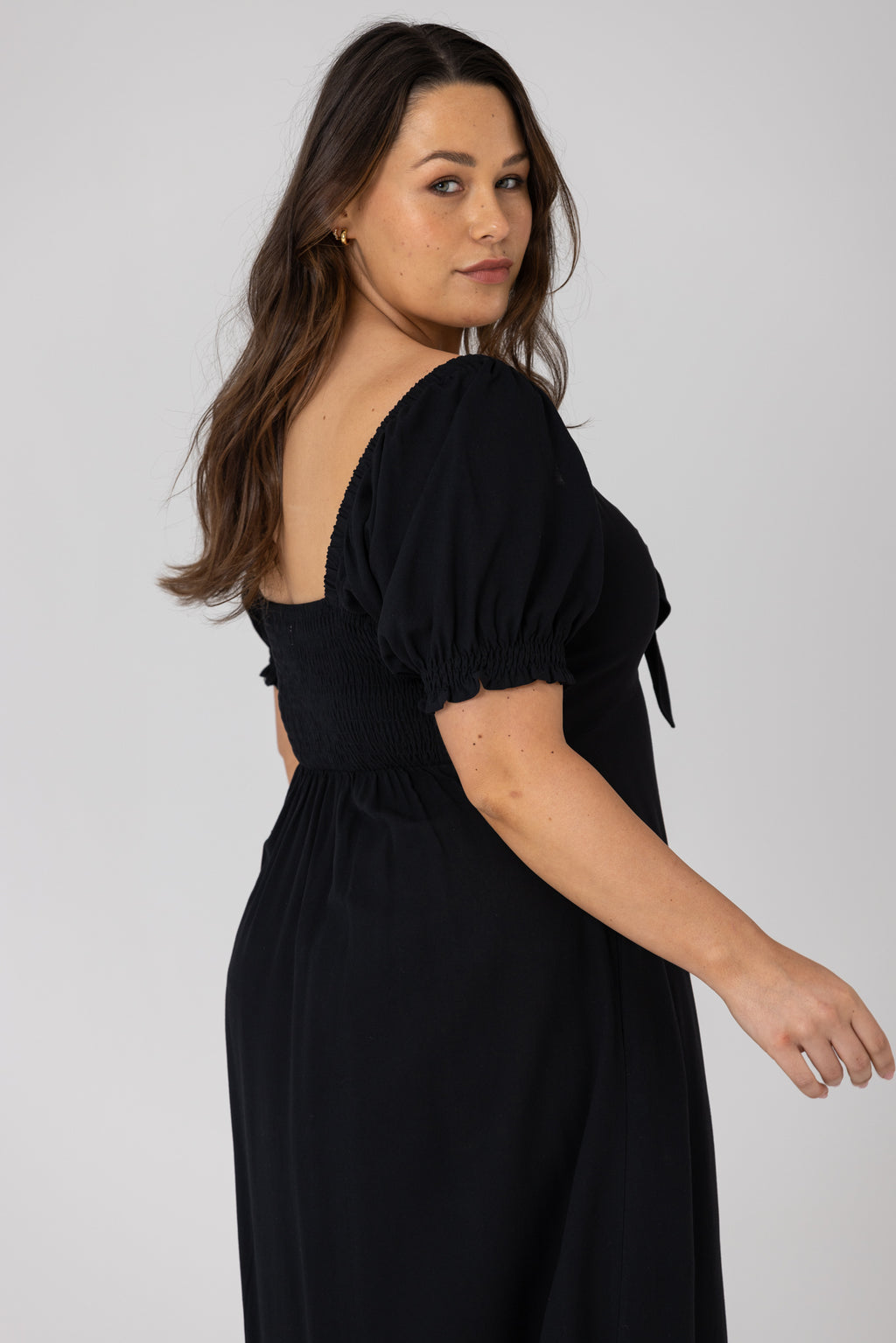 BRIANNA MAXI DRESS - Black