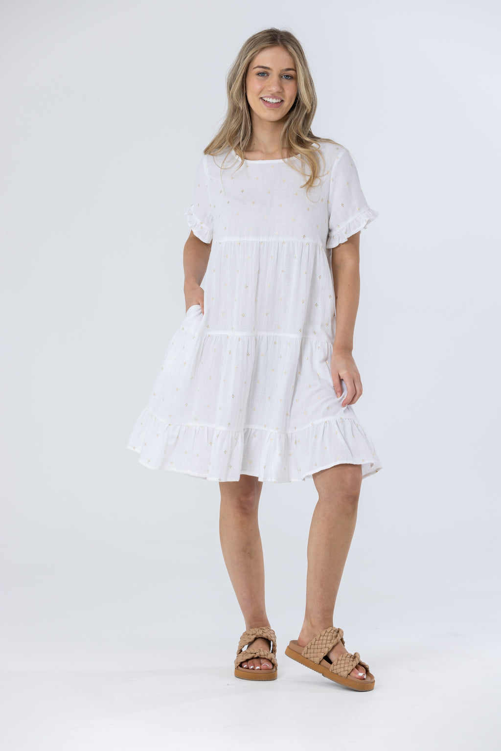 KRISTEN DRESS - White