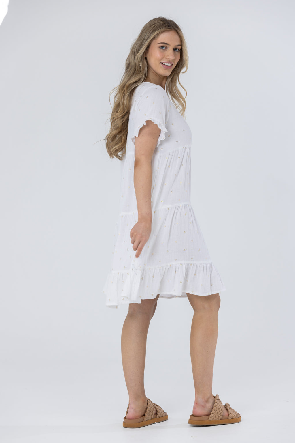 KRISTEN DRESS - White