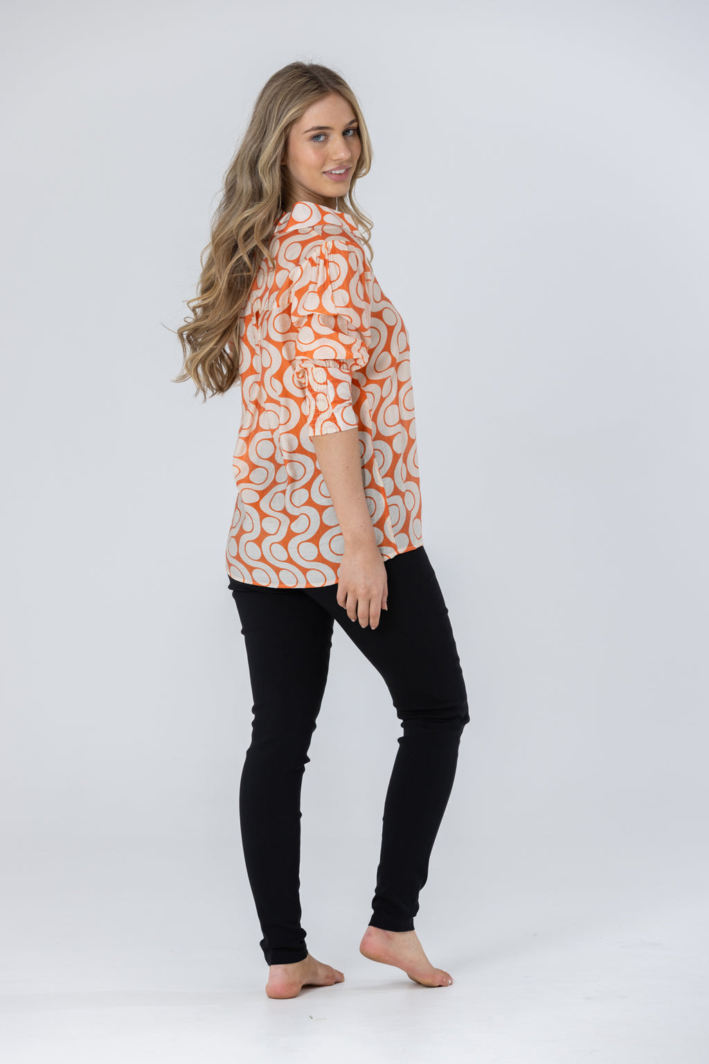 AMELIA SHIRT - Orange