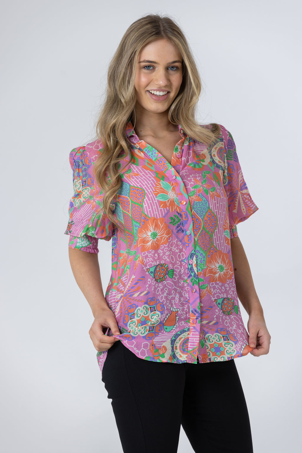 ASHLEY SHIRT - Pink