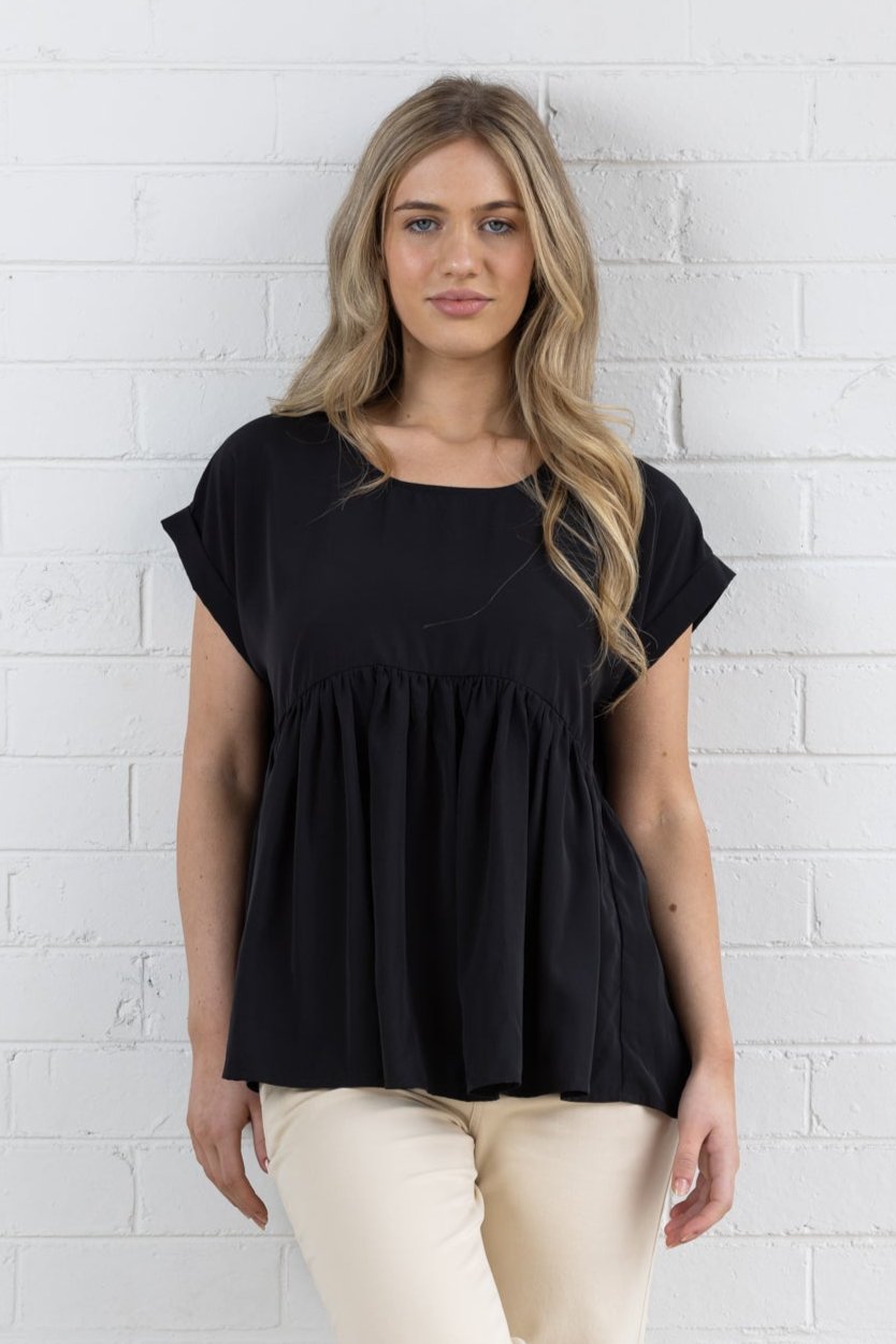 SANA BLOUSE - Black