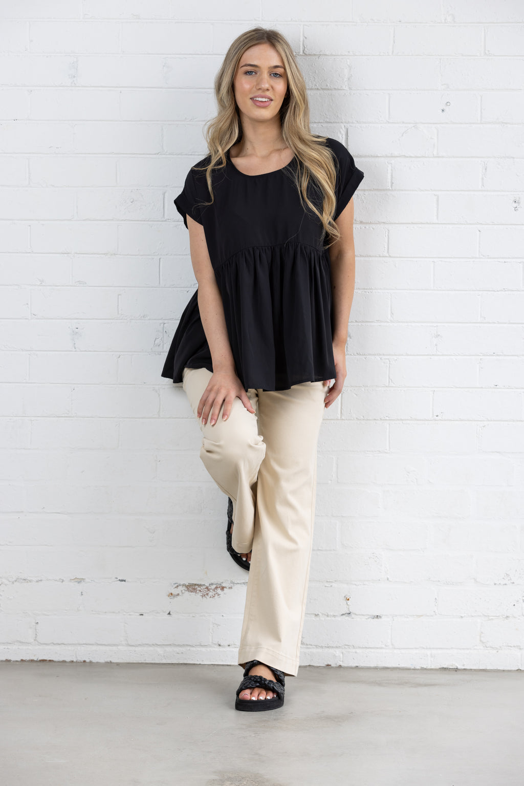 SANA BLOUSE - Black