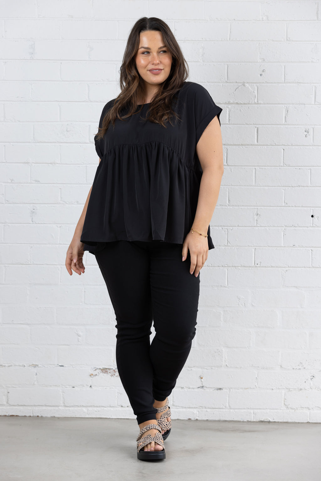 SANA BLOUSE - Black