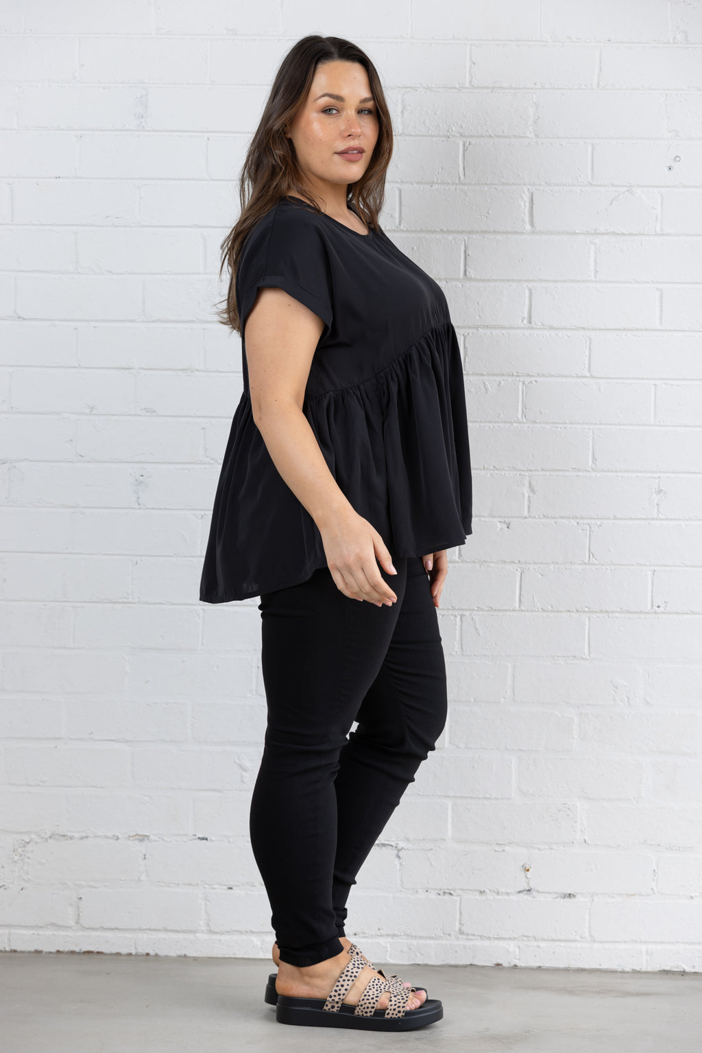 SANA BLOUSE - Black