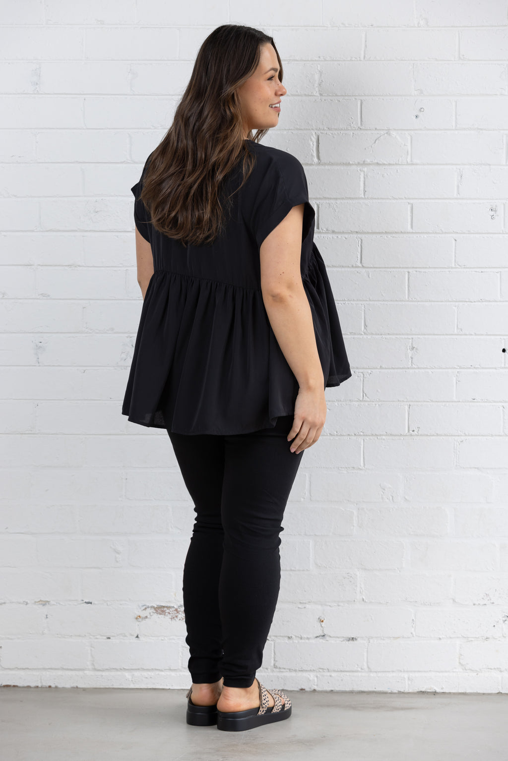 SANA BLOUSE - Black