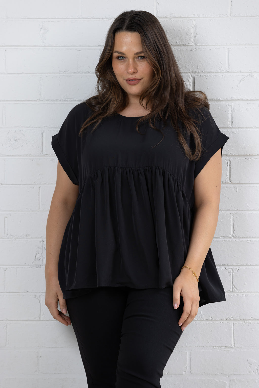 SANA BLOUSE - Black