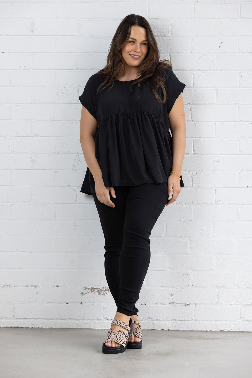 SANA BLOUSE - Black