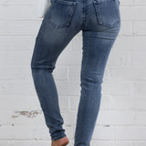 HOPE DENIM JOGGER - Dark Blue Wash