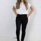 HOPE DENIM JOGGER - Black