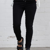 HOPE DENIM JOGGER - Black