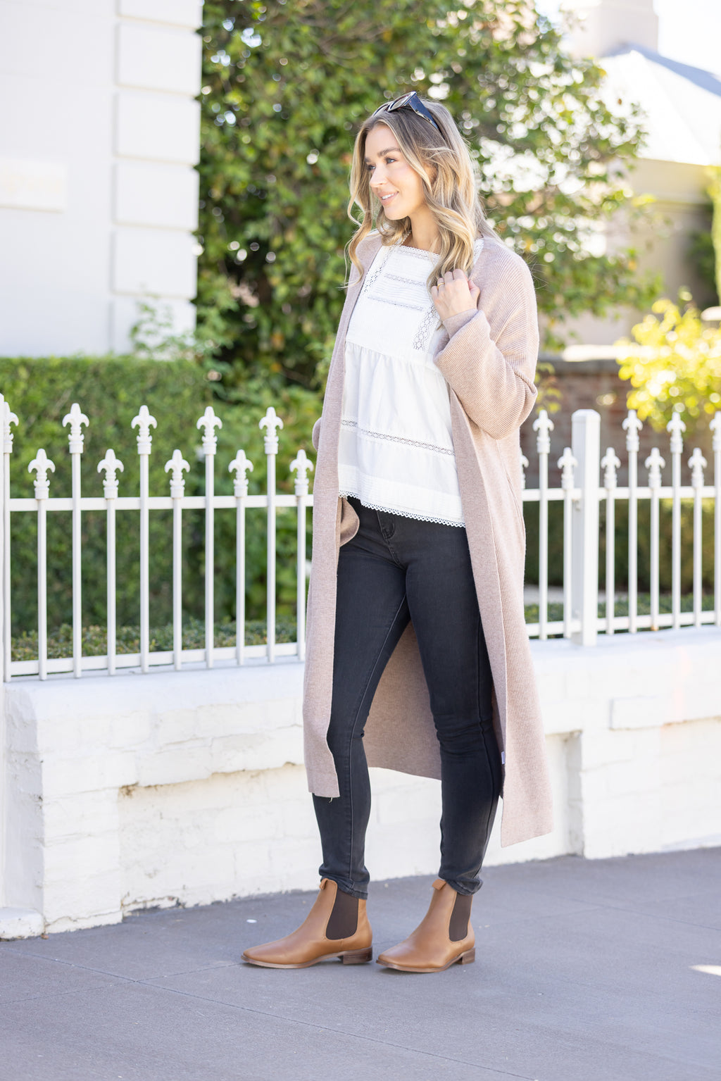 MILEY CARDIGAN - Beige