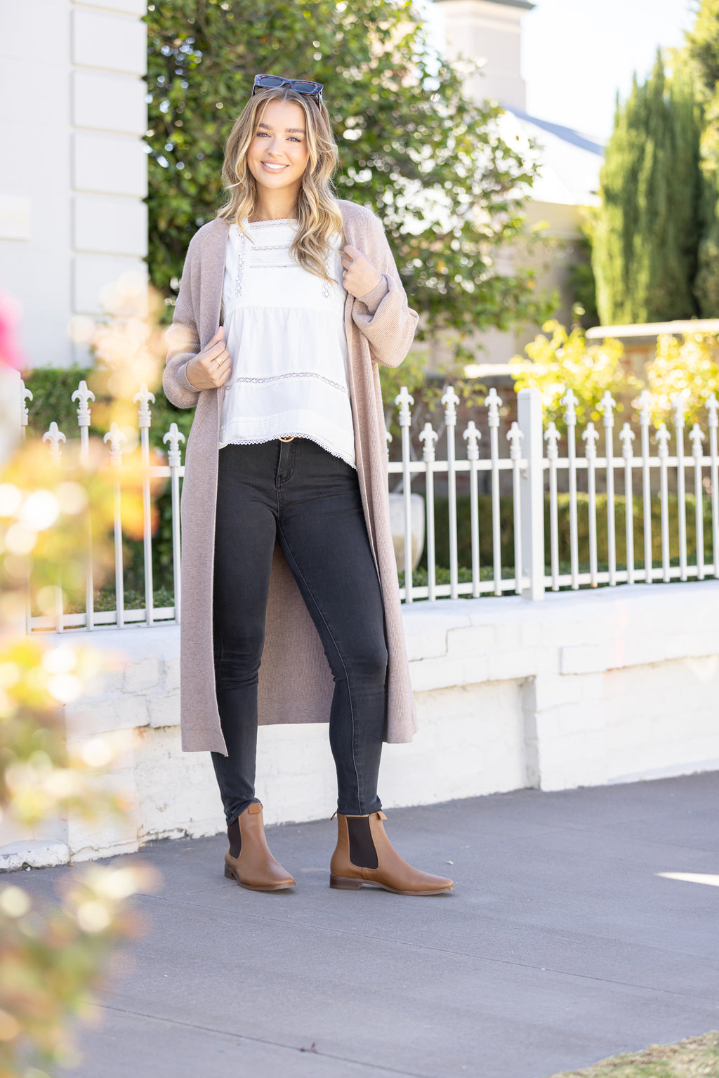 MILEY CARDIGAN - Beige