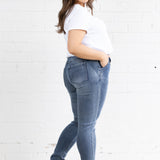 HOPE DENIM JOGGER - Dark Blue Wash