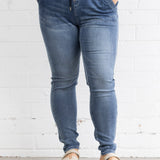 HOPE DENIM JOGGER - Dark Blue Wash