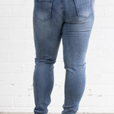 HOPE DENIM JOGGER - Dark Blue Wash