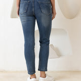 HOPE DENIM JOGGER - Dark Blue Wash