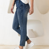 HOPE DENIM JOGGER - Dark Blue Wash