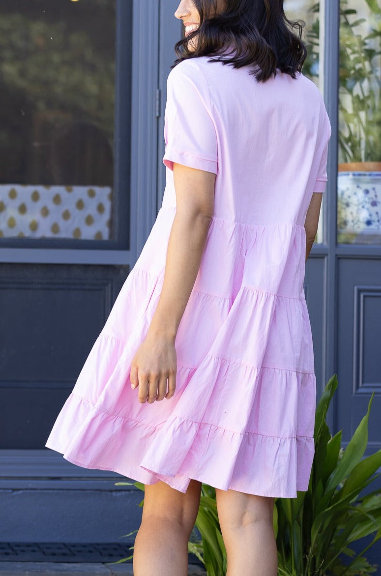 ESTELLE DRESS - Blush Pink