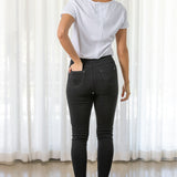 CONNIE PULL ON PANTS - Black