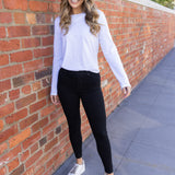 CONNIE PULL ON PANTS - Black