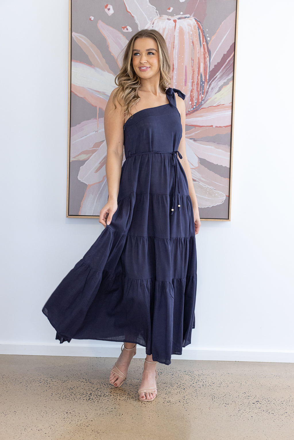 JAMIE MAXI DRESS - Navy