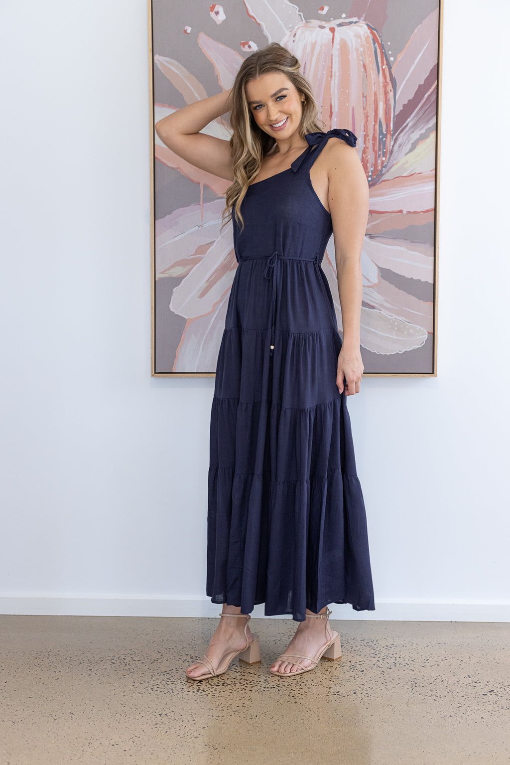 JAMIE MAXI DRESS - Navy