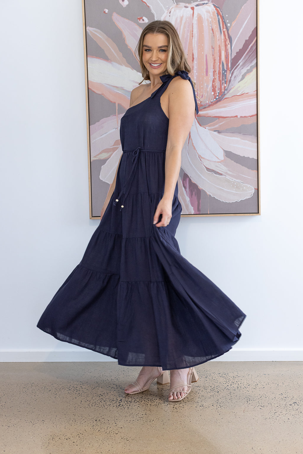 JAMIE MAXI DRESS - Navy