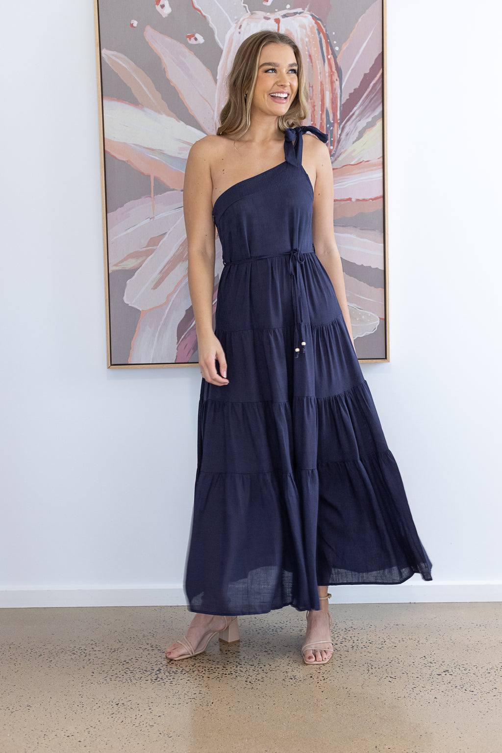 JAMIE MAXI DRESS - Navy