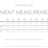 HAYLEE BLOUSE - White