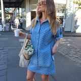 Lenny Skirt - Spot Denim