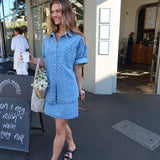 Lenny Skirt - Spot Denim