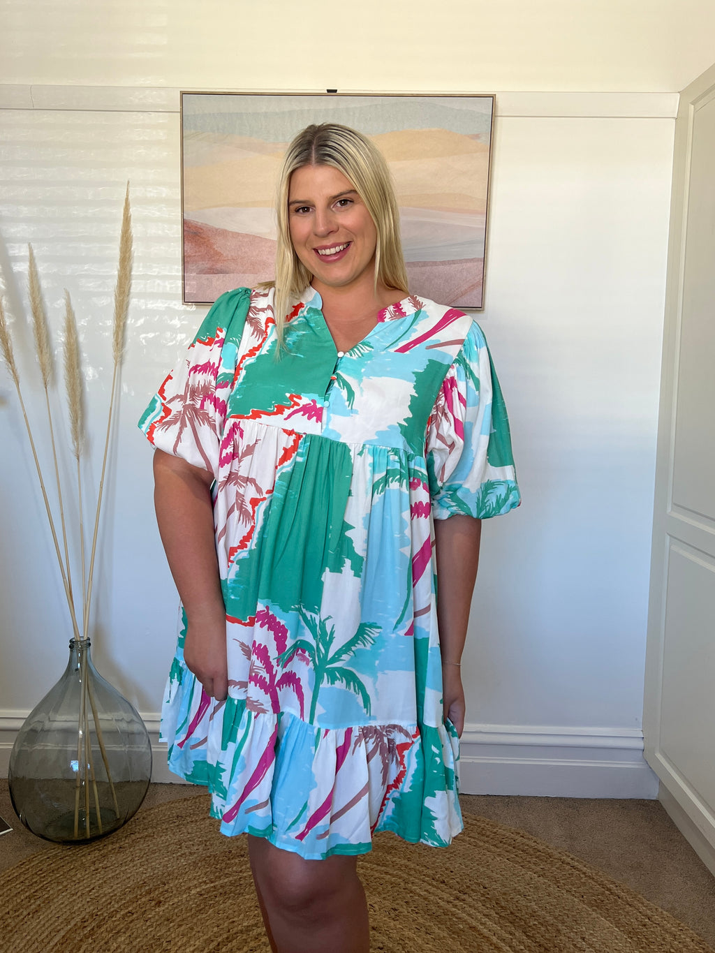 ALEX DRESS - Turquoise