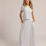 LULA SKIRT - White