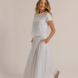 LULA SKIRT - White