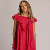 PERCY BLOUSE - Berry