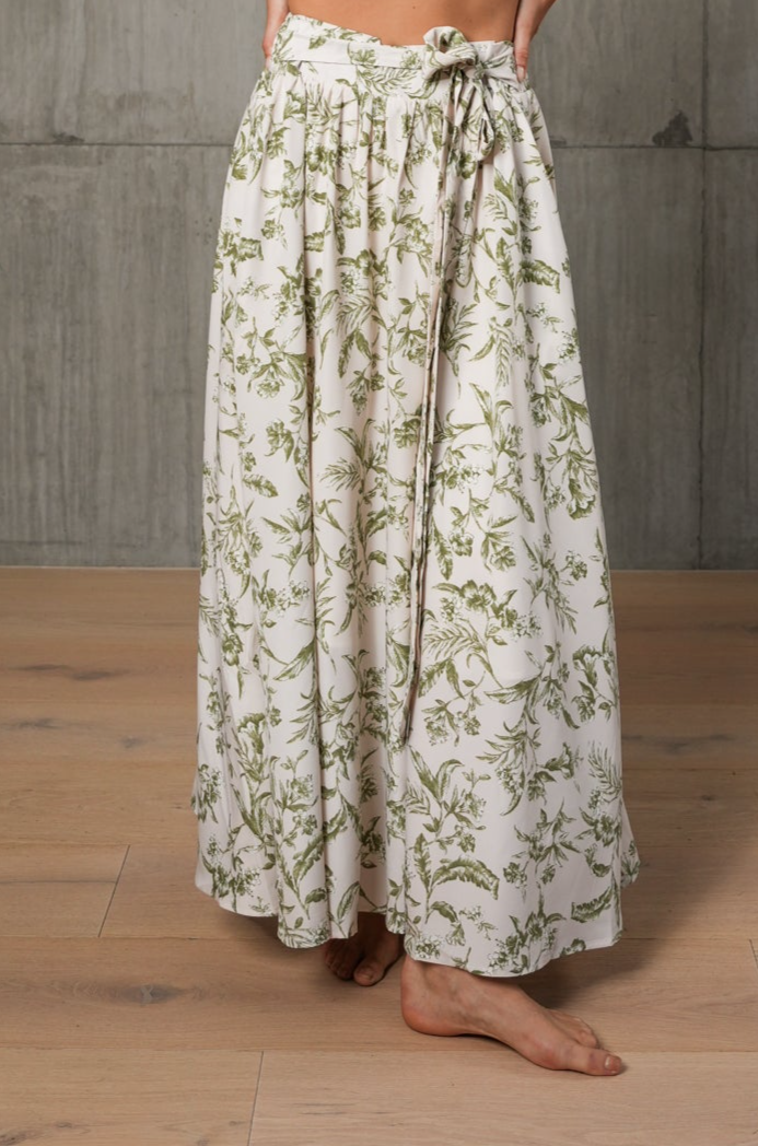 LILA SKIRT - Earthy Floral