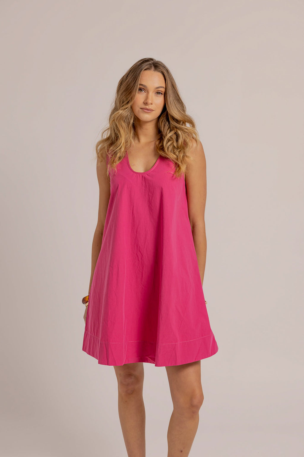 ROWIE DRESS - Raspberry